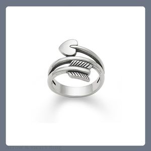 James Avery arrow and heart ring